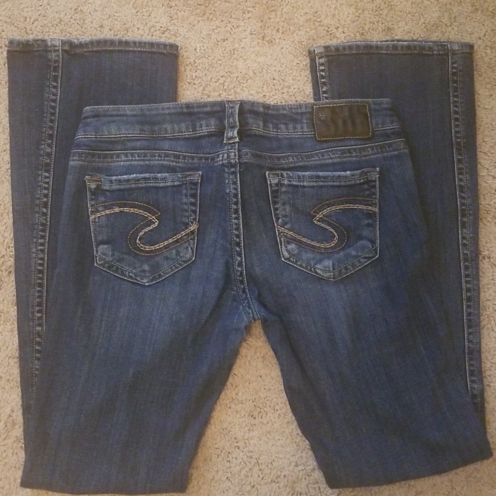 Silver jeans